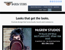 Tablet Screenshot of mcgrewstudios.com